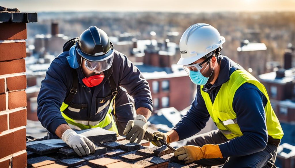Schoorsteen reparatie